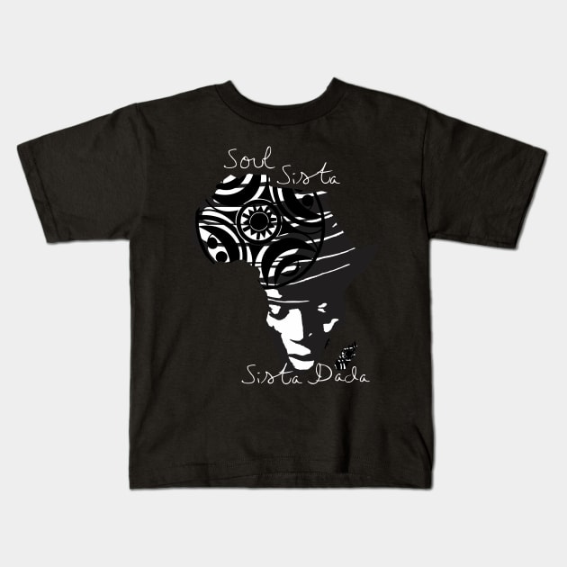 soul sista Kids T-Shirt by 2 souls